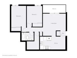 Northridge Estates Studio 2 Bedroom
