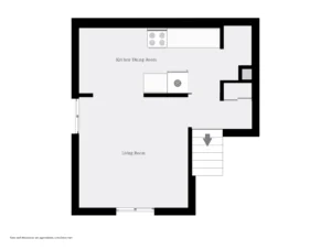 Parkview 2 bedroom Townhouse Floor Plan